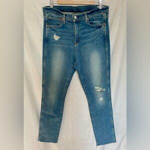 Gap Mid Rise Vintage Slim Jeans – 32 Tall / Medium Indigo